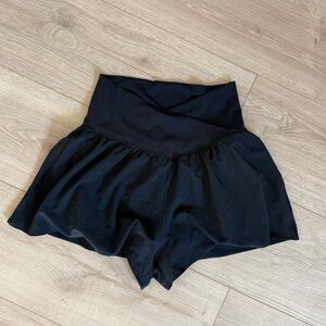 OFFLINE by Aerie Black Short Skirt Athletic Wear Women's Skort size S